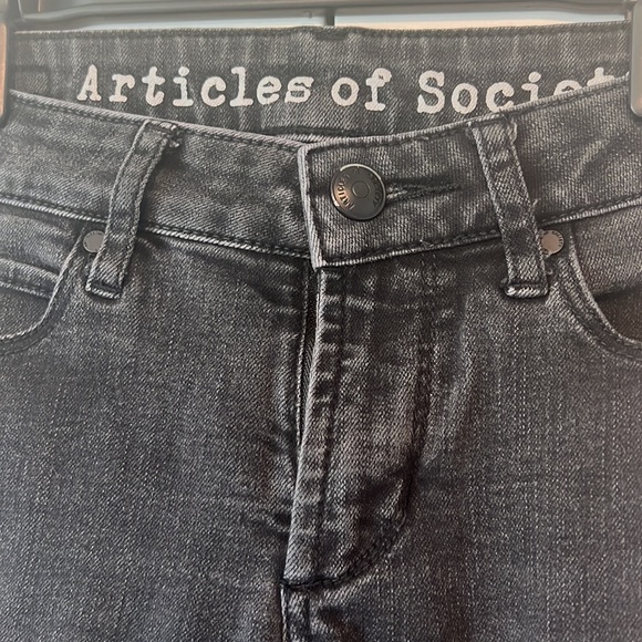 Articles of Society Black Washed Skinny Jean - Picture 2 of 4